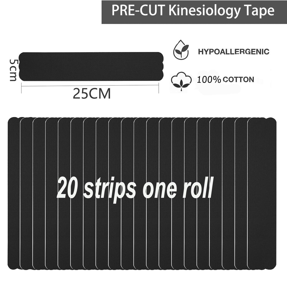 ANAMPION kinesiology tape pro 3 rolls wrist application for training