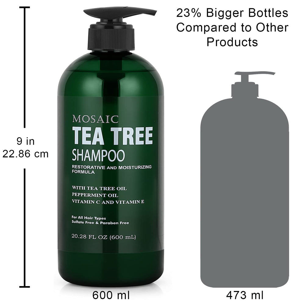 AnatoliaDaphne Tea Tree Conditioner bottle pour ensures even distribution