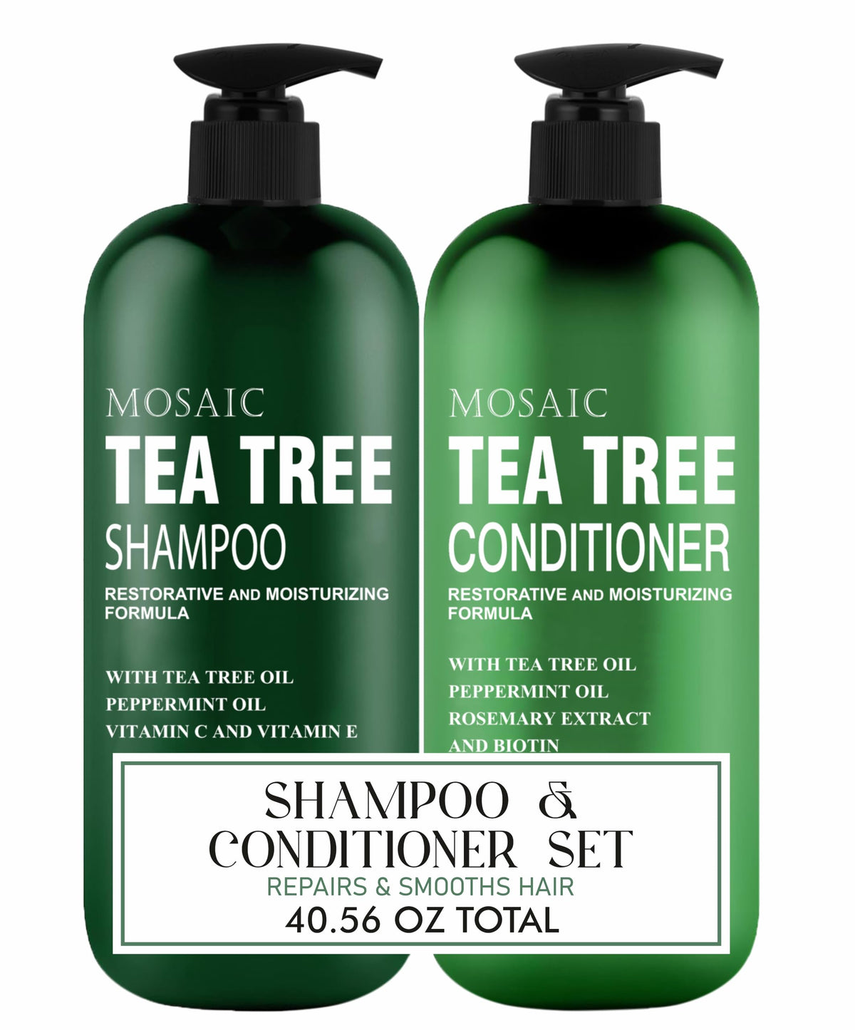 AnatoliaDaphne Tea Tree Shampoo bottle front for refreshing scalp cleanse