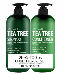 AnatoliaDaphne Tea Tree Shampoo bottle front for refreshing scalp cleanse