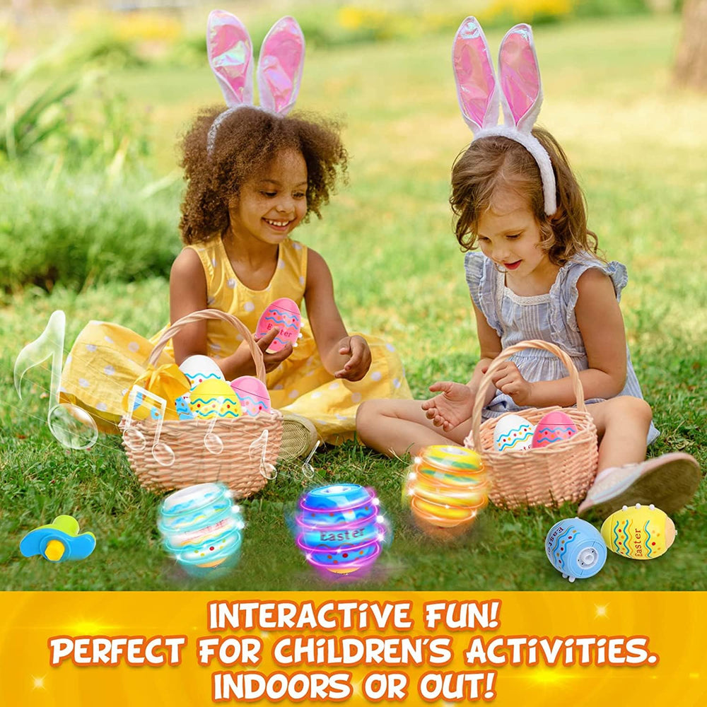 Ancesfun safe ABS plastic Easter eggs for durable kid use.