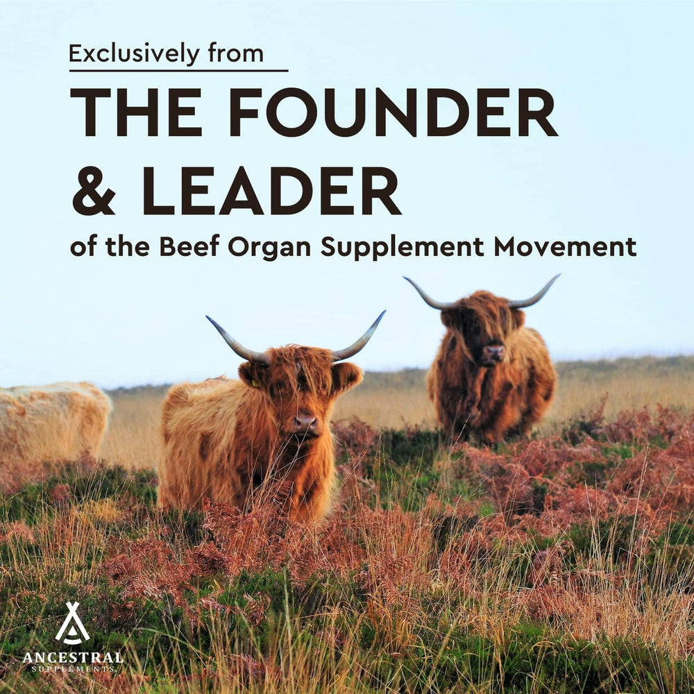Ancestral Supplements label CoQ10 ingredients emphasizes natural energy production support