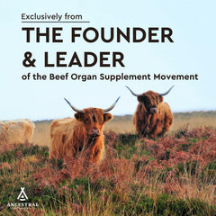 Ancestral Supplements label CoQ10 ingredients emphasizes natural energy production support