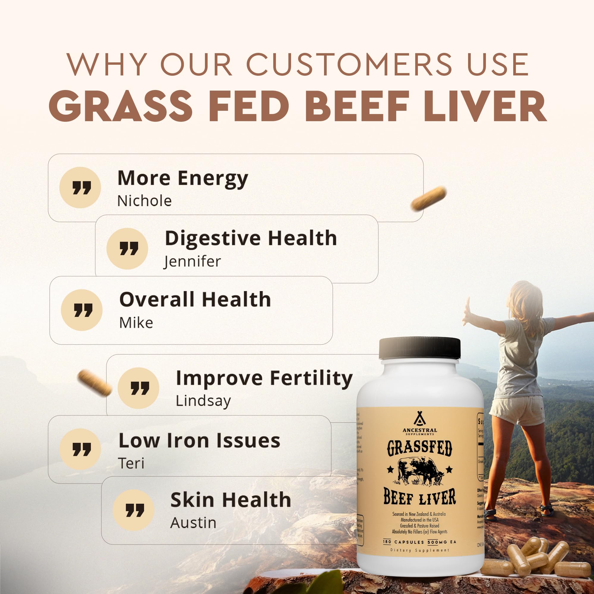 Ancestral Supplements small-batch production emphasizes quality and freshness.