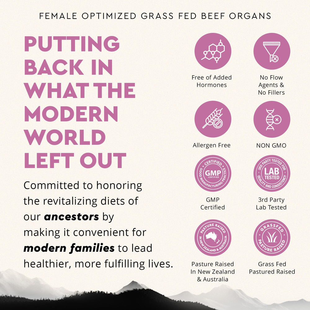 Ancestral Supplements collagen capsules shown to support skin and nails.