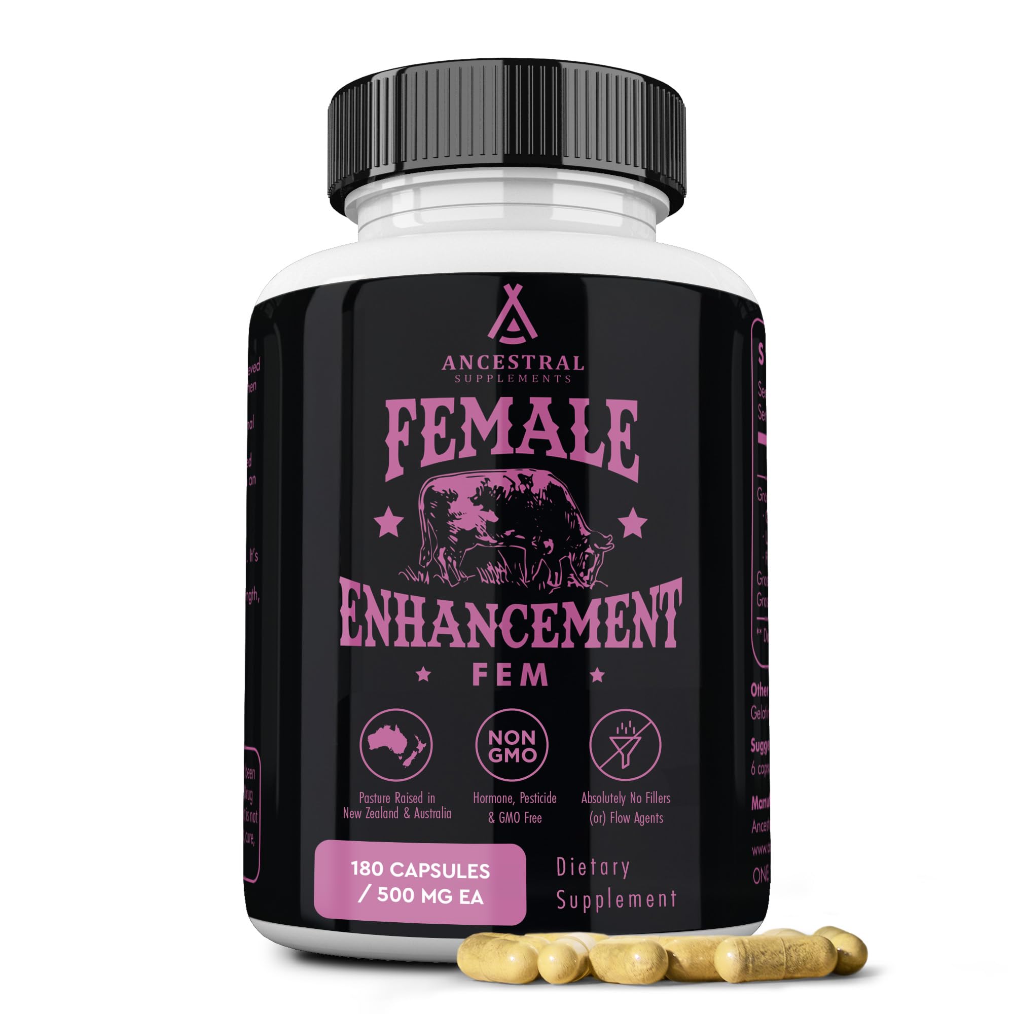Ancestral Supplements liver capsules for energy and nourishment.