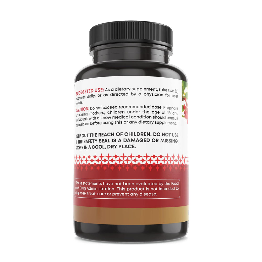 Ancient Bliss Berberine HCL capsules with Green Tea extract, gentle energy support