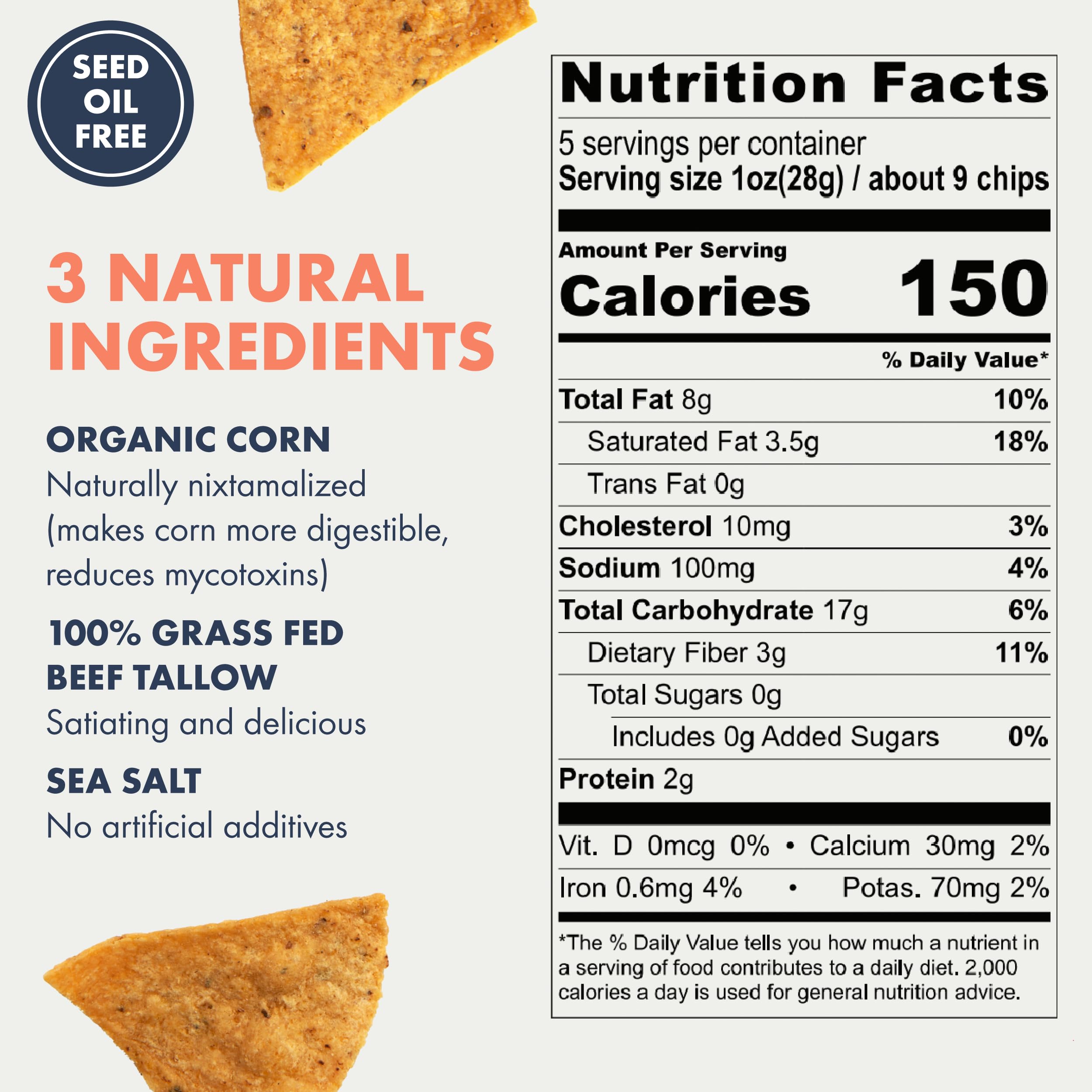 Ancient Crunch MASA chips closeup crunch texture perfect for party snacking.