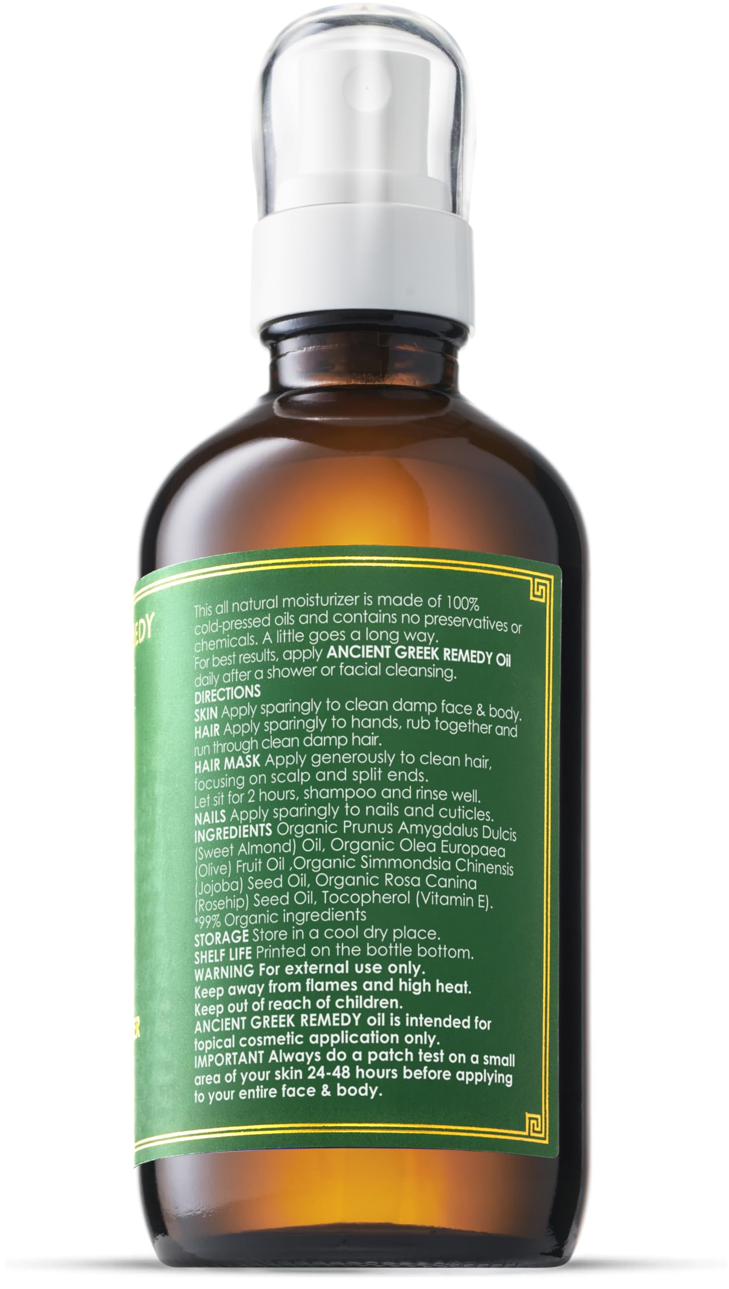 Ancient Greek Remedy Gua sha massage with face oil glow.