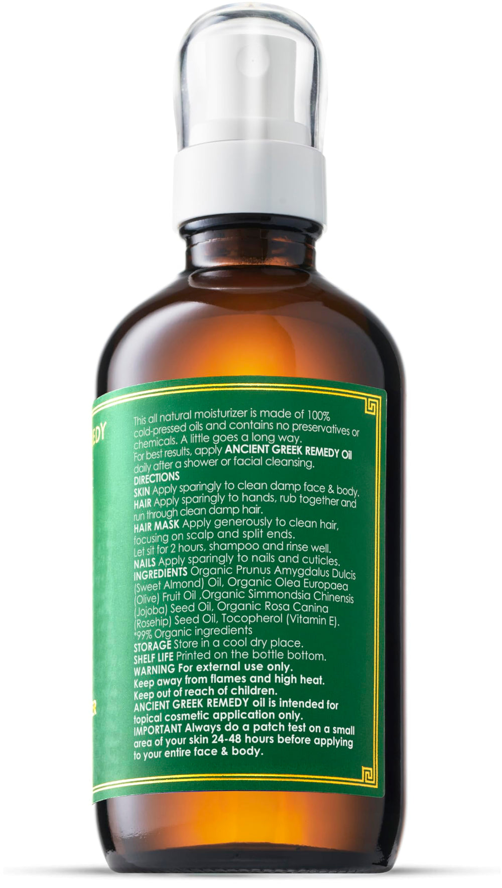 Ancient Greek Remedy Gua sha massage with face oil glow.