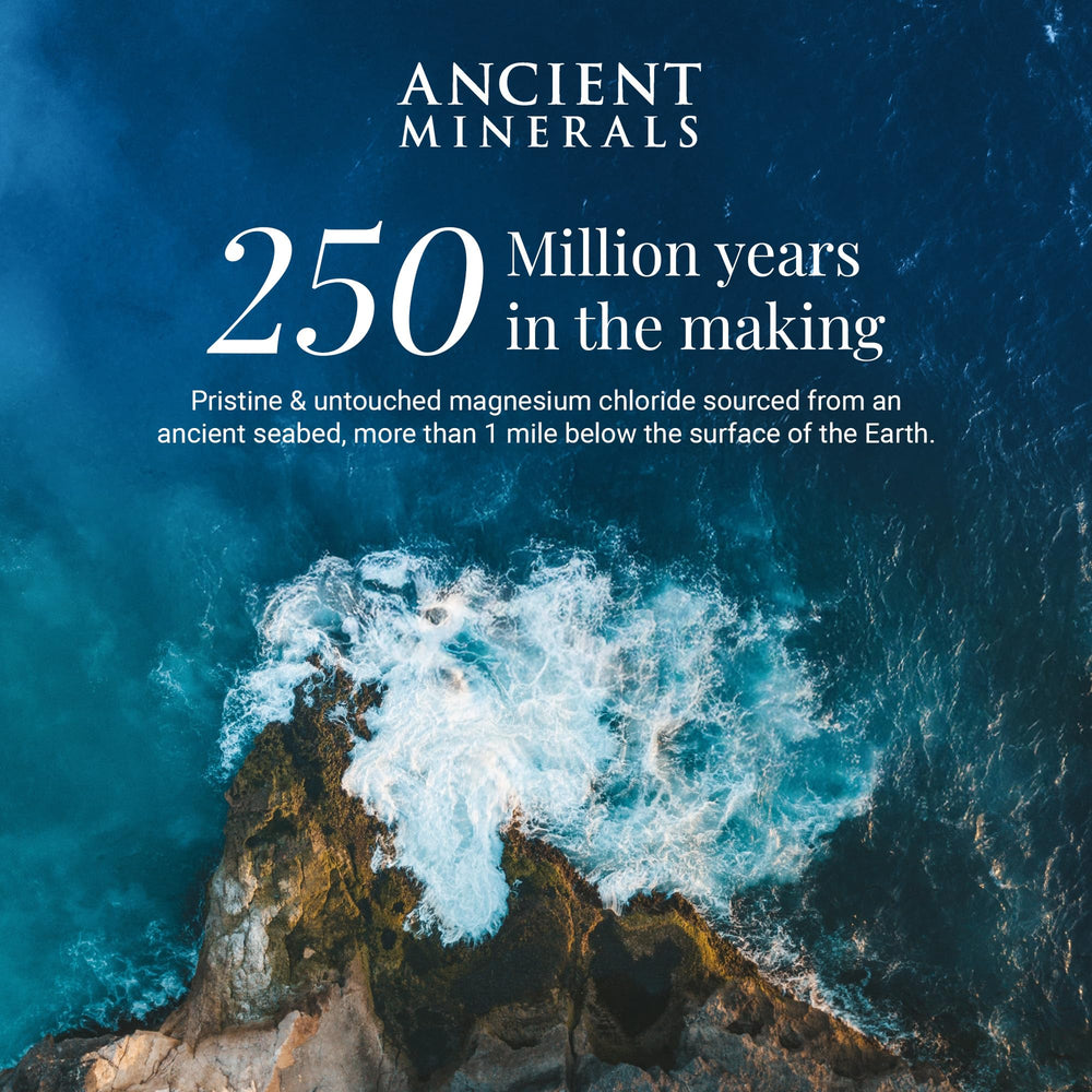 Ancient Minerals pure Zechstein magnesium for skin-friendly soaking experiences