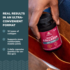Ancient Nutrition collagen for skin nails close-up promoting healthier skin and nails.