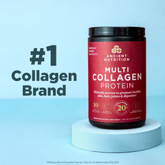 Ancient Nutrition collagen peptides coffee mix for an easy morning ritual.