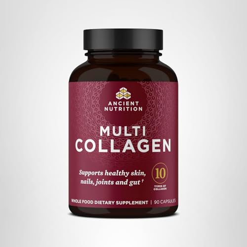 Ancient Nutrition collagen pills natural sources highlight farmed ingredients quality assurance.