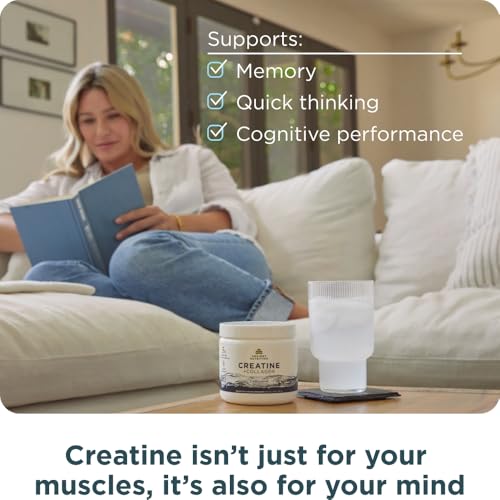 Ancient Nutrition Creatine Collagen jar highlights 30 servings for convenient joint comfort support