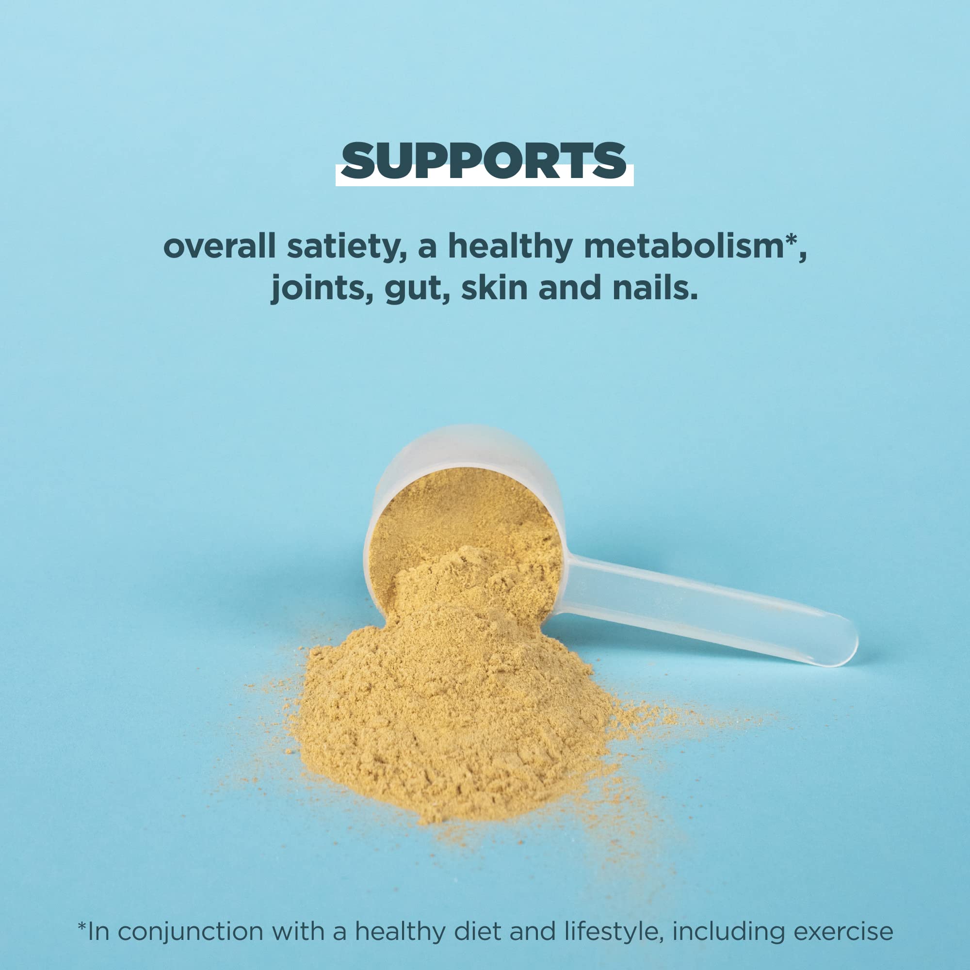 Ancient Nutrition joint and skin support ingredients close-up.