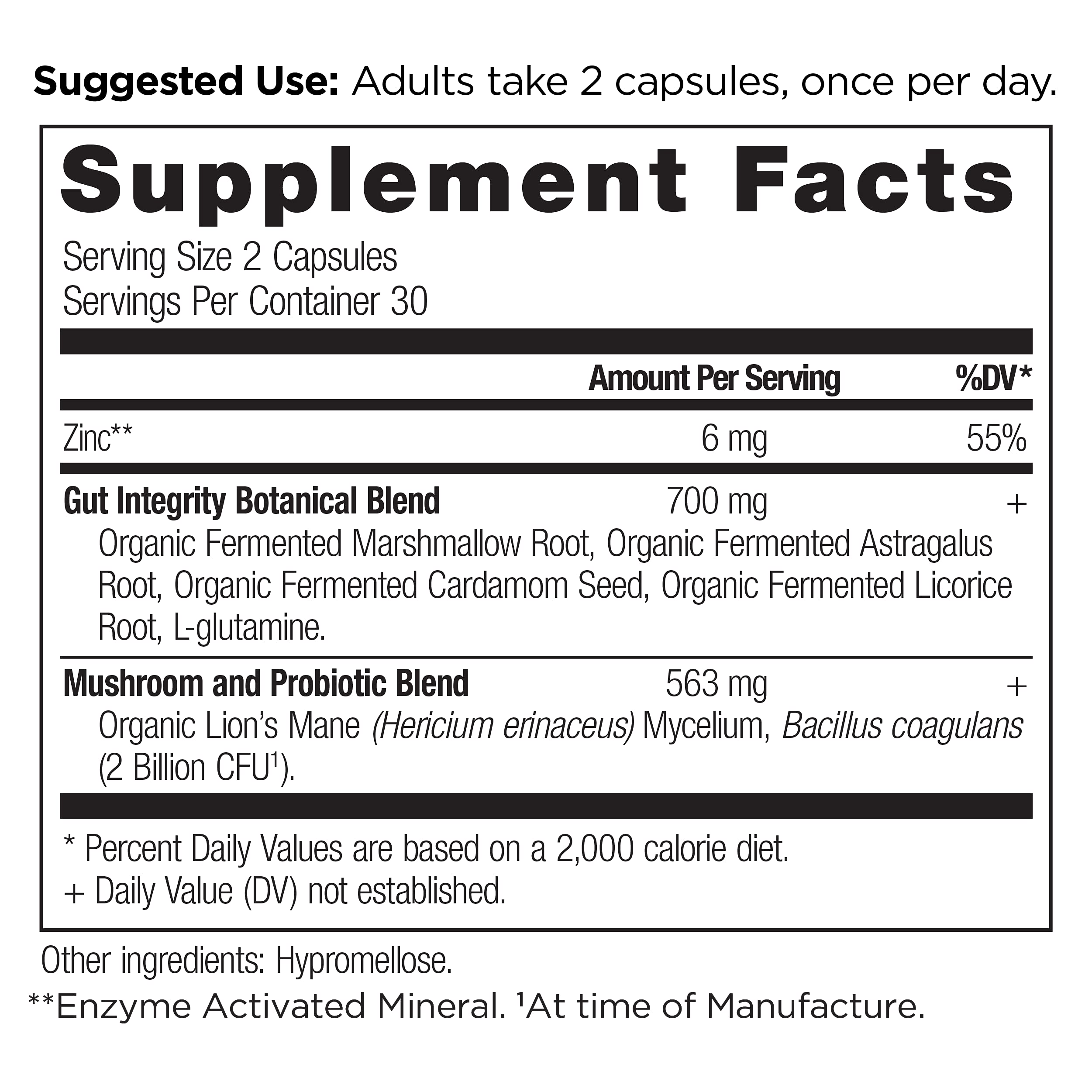 Ancient Nutrition Leaky Gut Capsules packaging emphasizes keto-friendly digestion support.