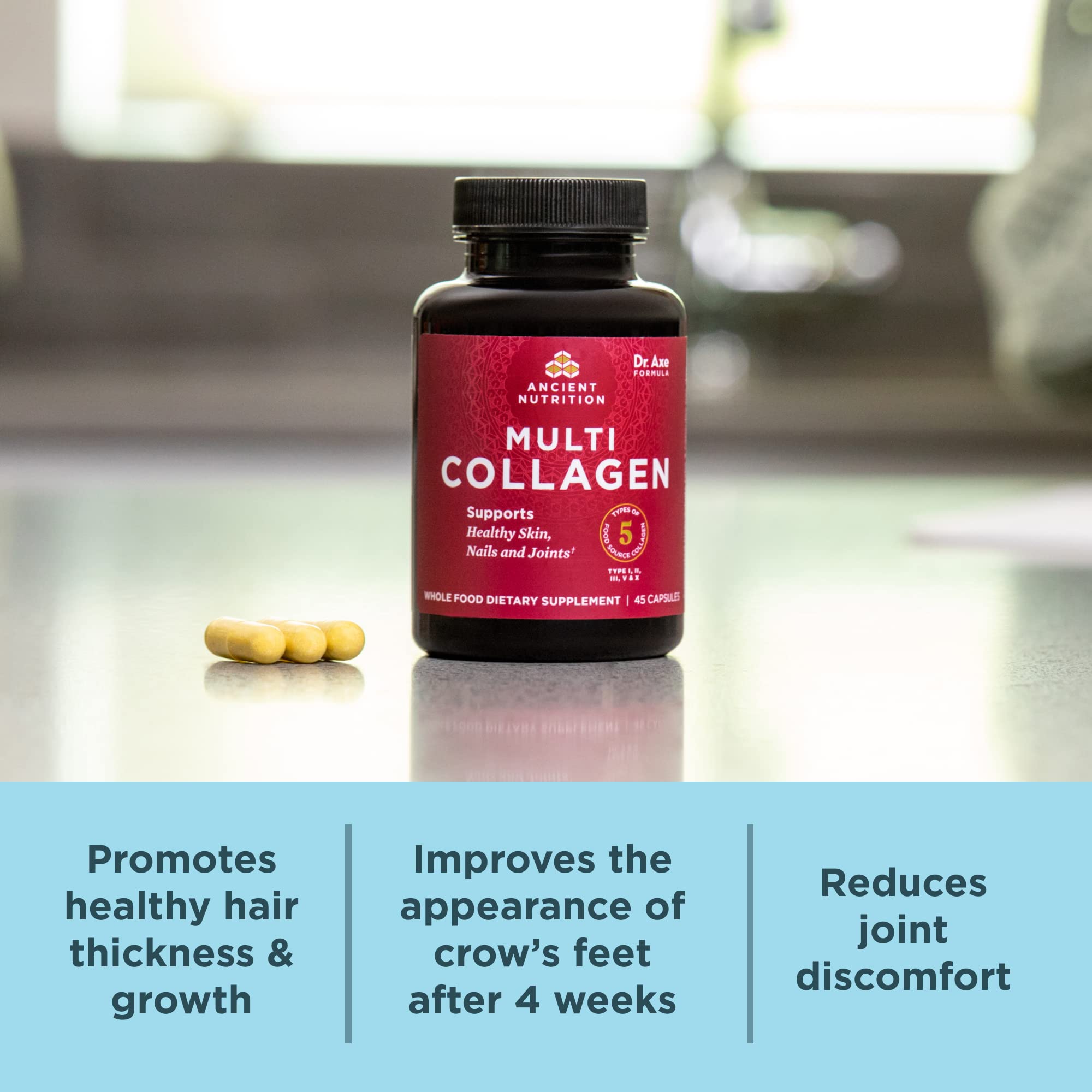 Ancient Nutrition multi-collagen sources shown for informed choice.