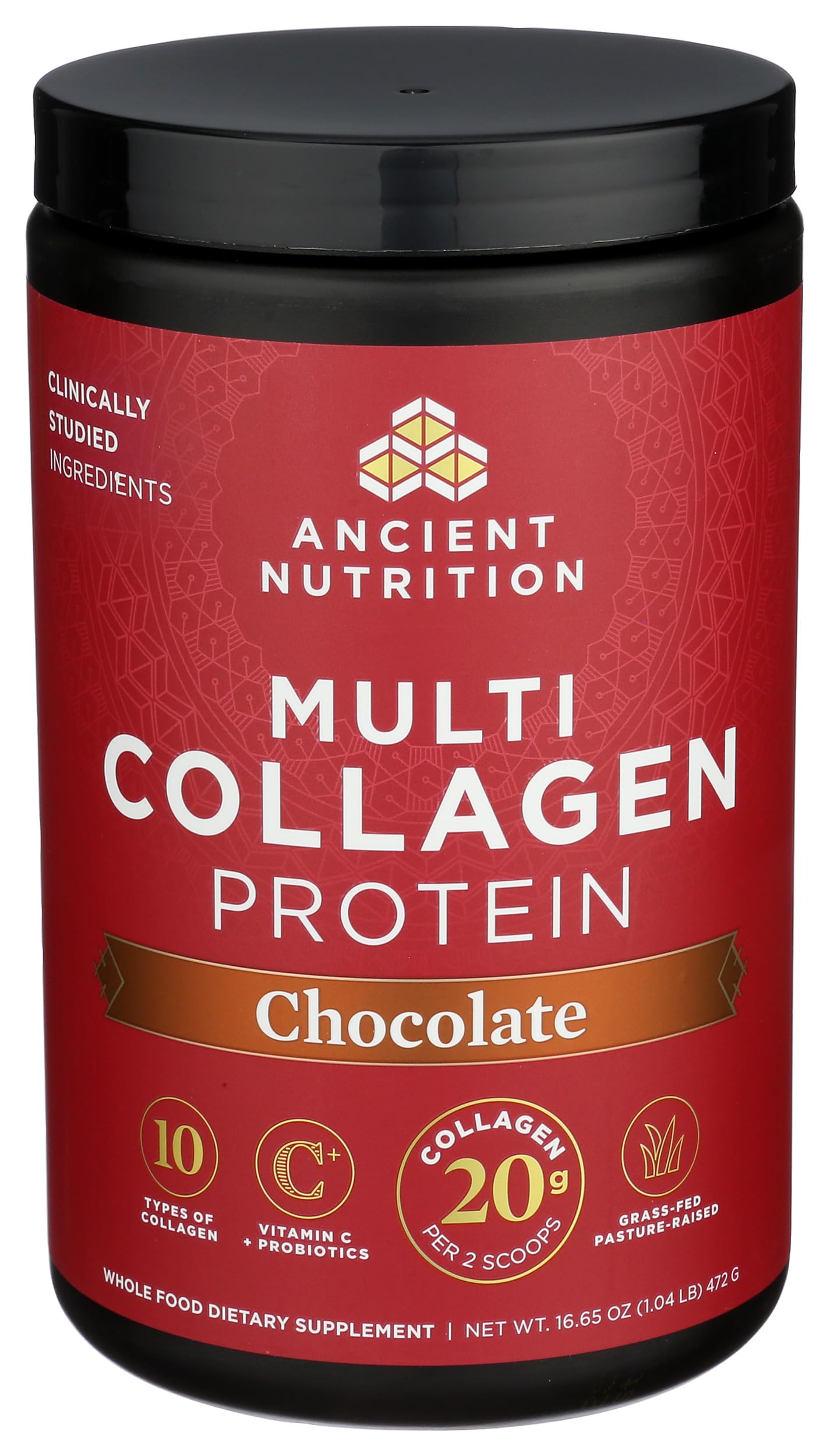 Ancient Nutrition probiotics and Vitamin C panel for gut-friendly daily support