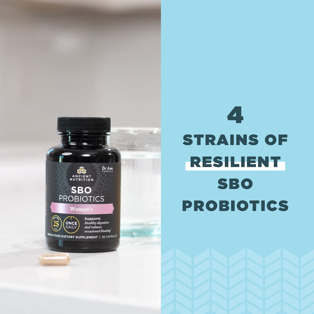 Ancient Nutrition Probiotics for Women chaste berry and amla berry blend for daily wellness