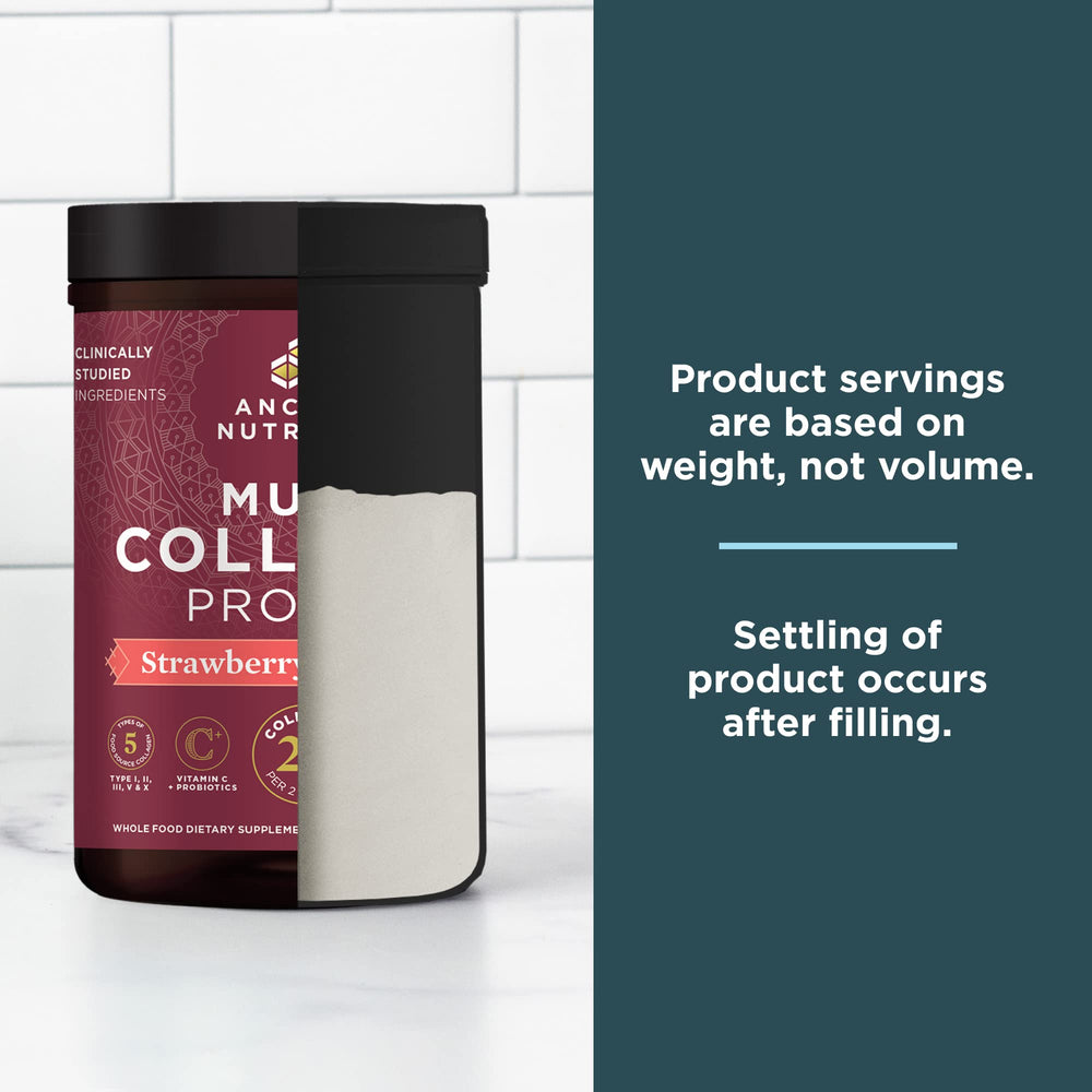 Ancient Nutrition SBO probiotics bottle with vitamin C and probiotics for gut health