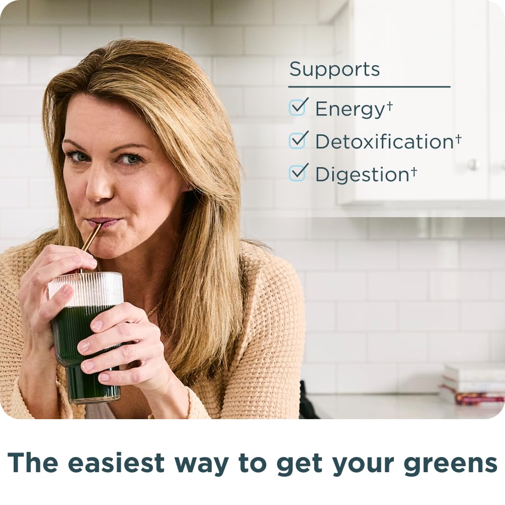 Ancient Nutrition Super Greens is an organic superfood blend for daily energy
