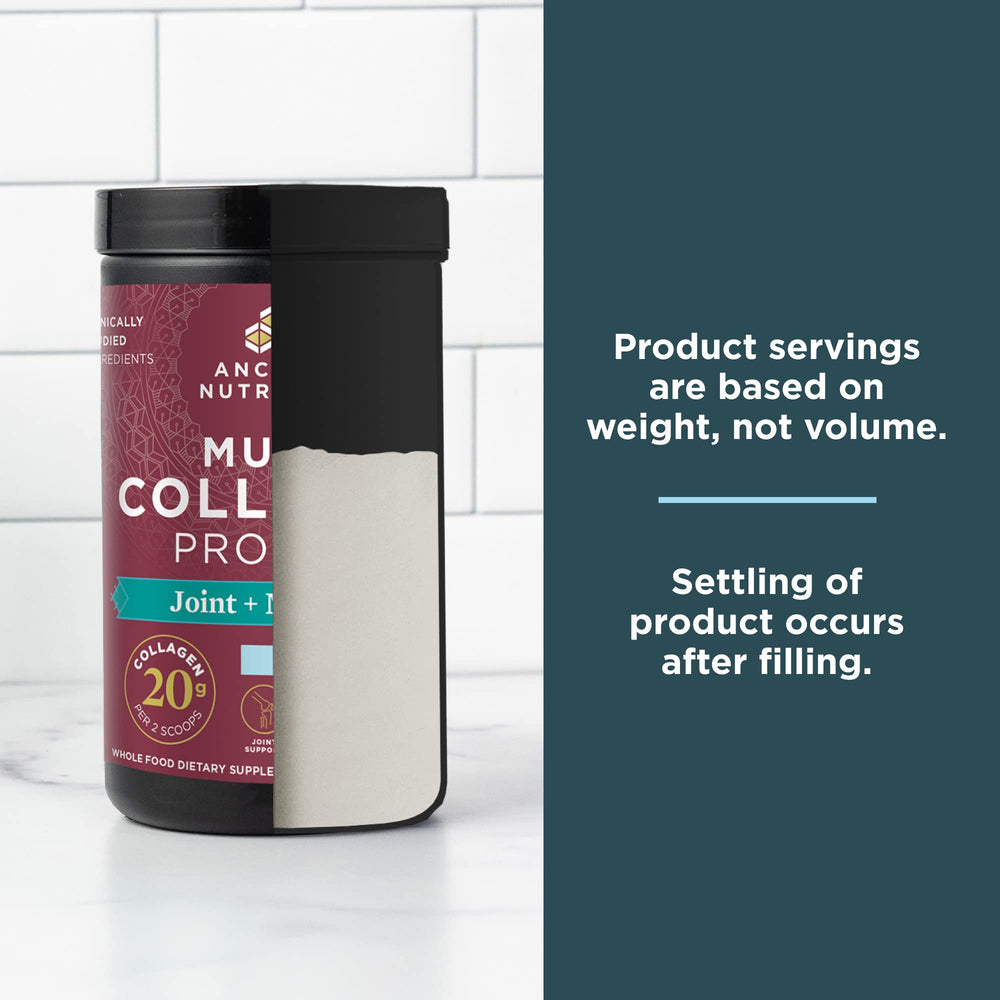 Ancient Nutrition third-party lab testing seal indicating quality assurance.