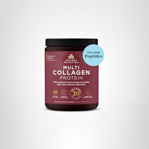 Ancient Nutrition vitamin C emphasis signals antioxidant support.