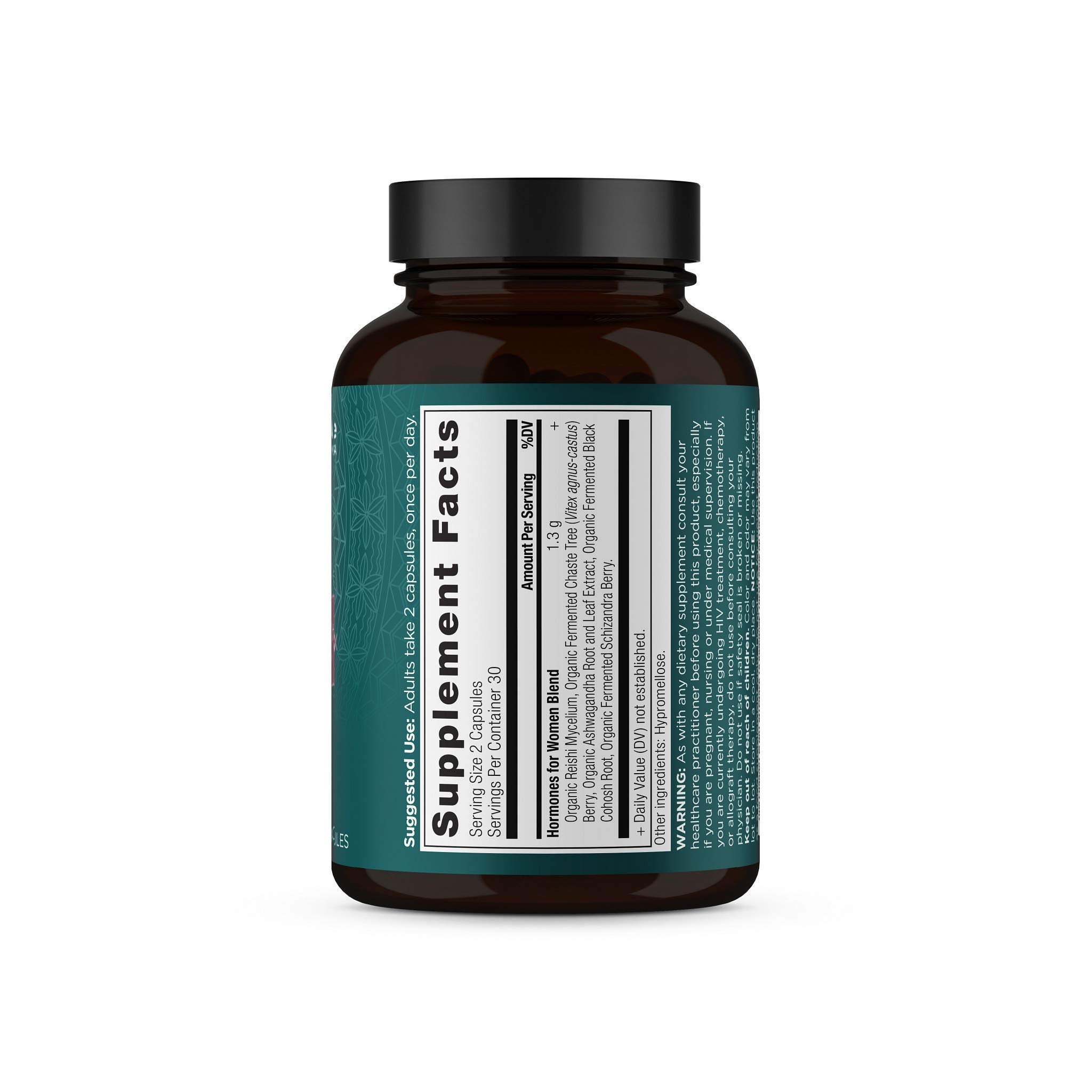Product shot of Ancient Nutrition Women's Hormones with premium packaging
