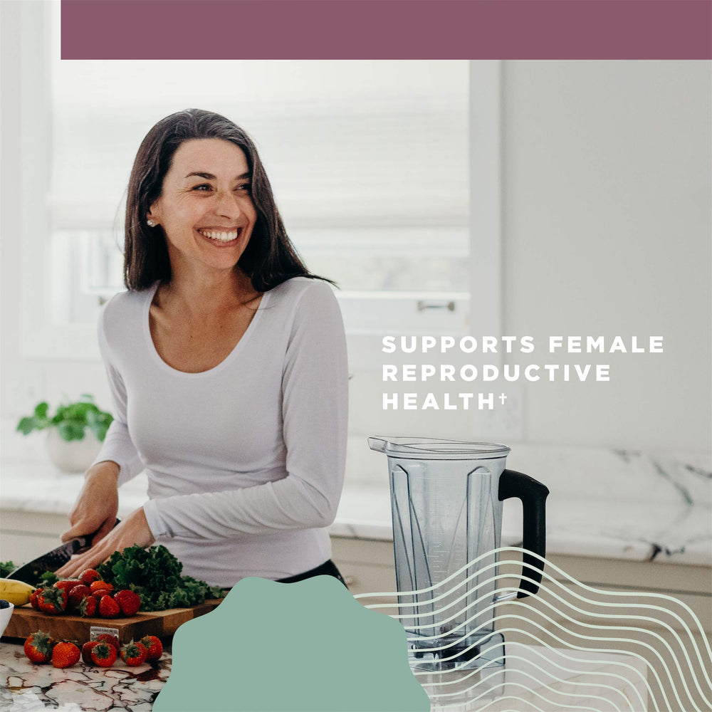 Vegan-friendly Ancient Nutrition Women's Hormones bottle ready to use