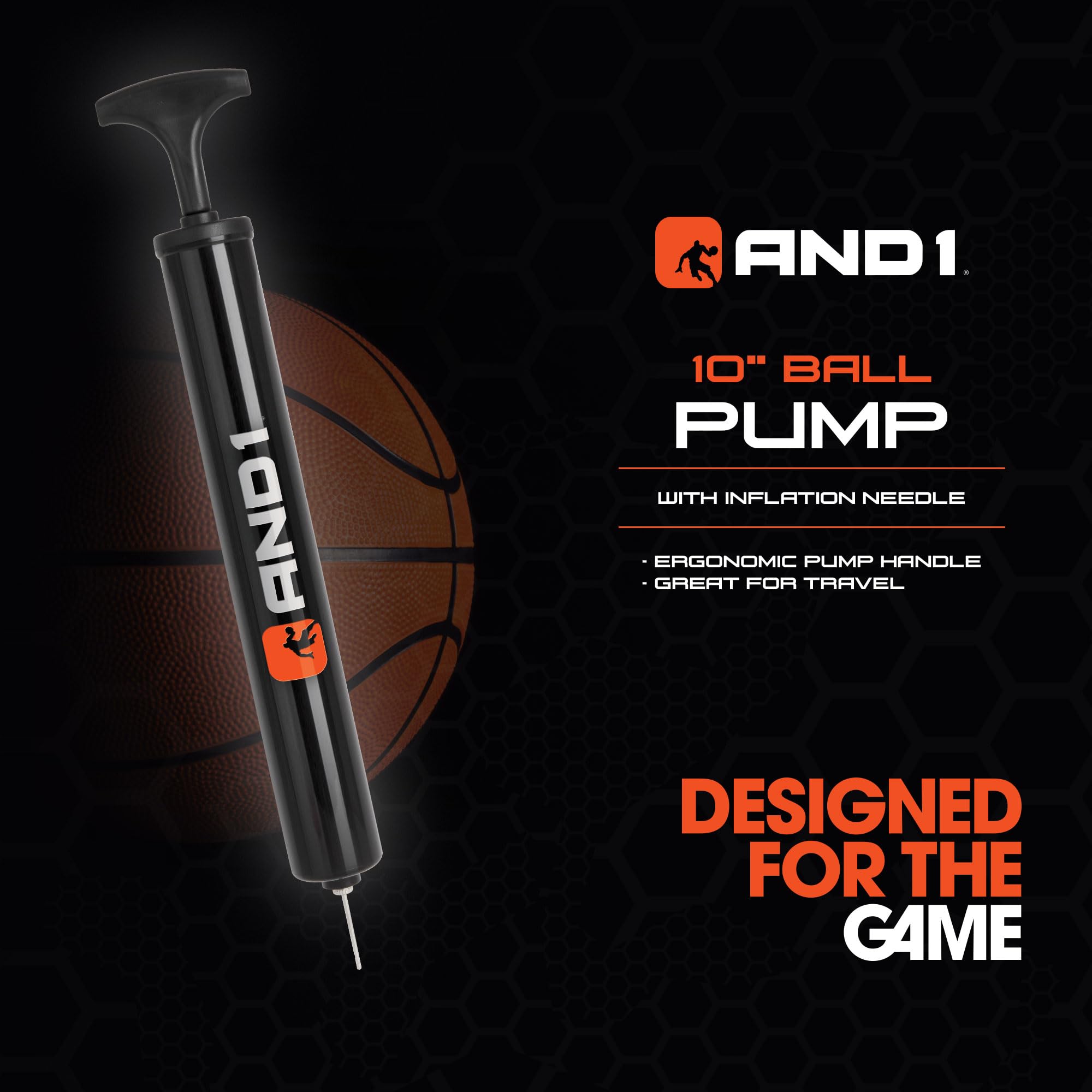 AND1 mini basketball indoor-outdoor use supports versatile play spaces for kids.