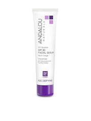 Andalou Naturals DIY Booster SPF 30 bottle for easy on-the-go sun protection