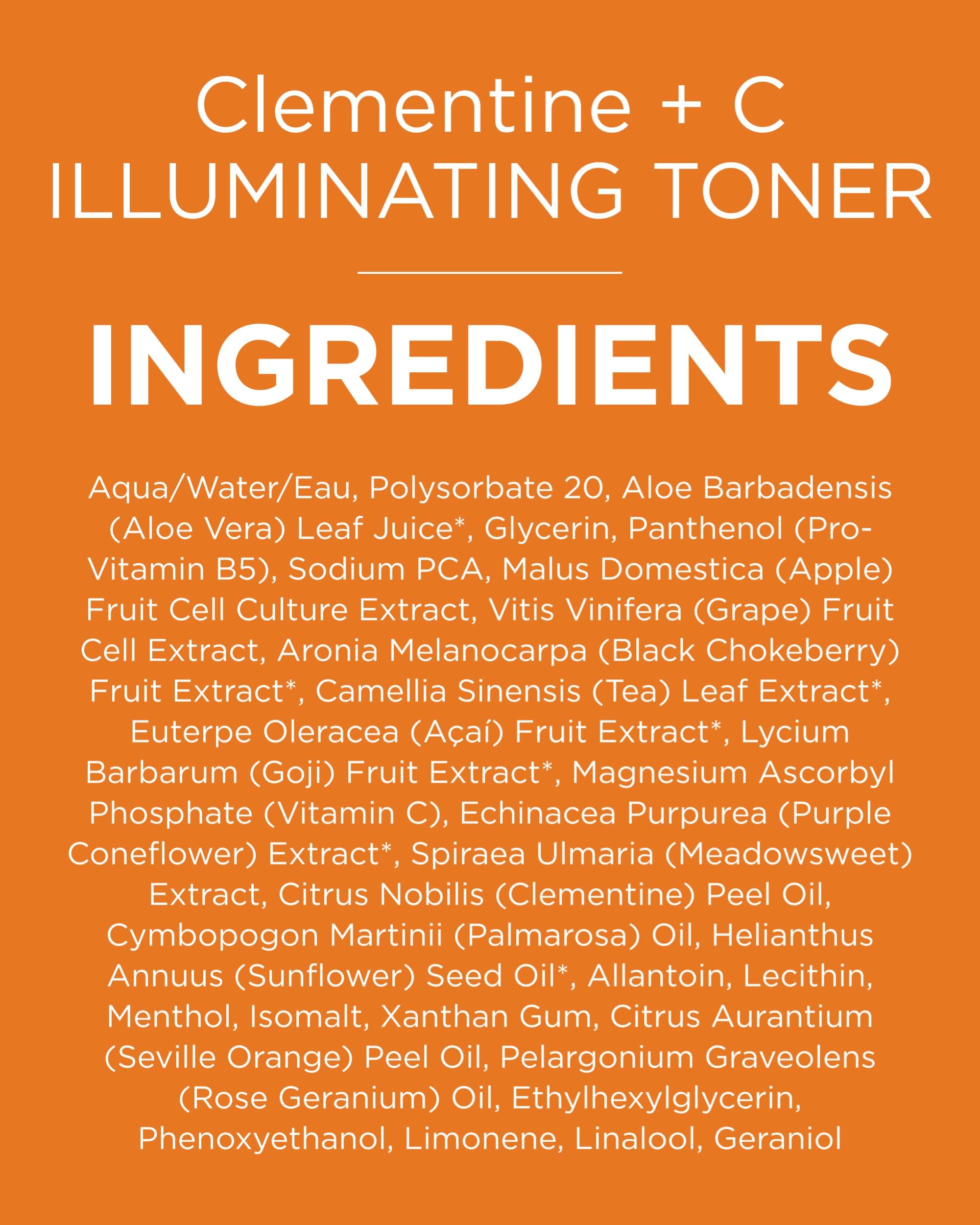 Model shows radiant complexion after using Andalou Naturals toner.