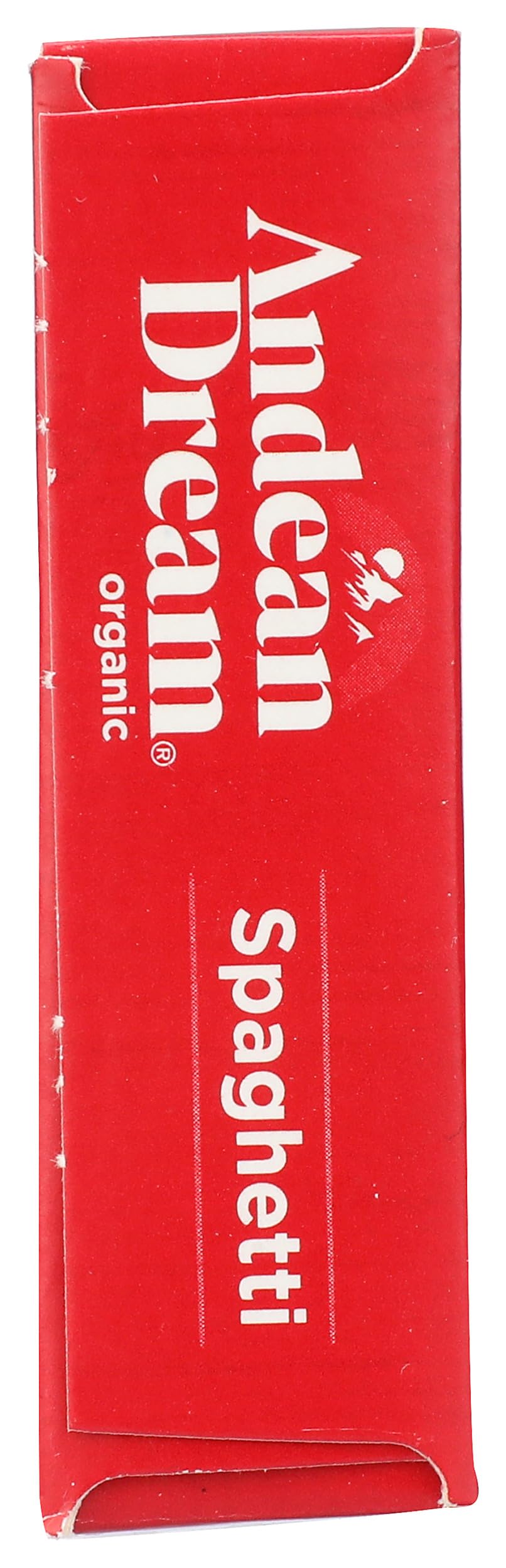 Andean Dream Spaghetti Quinoa pantry-ready raw pasta package.