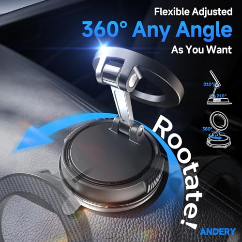 ANDERY circular vent cooling design helps prevent overheating during long drives.