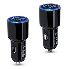 ANDHOT USB car charger 2-pack powers two devices at once in a car