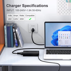 Andingker Dell Latitude and XPS compatible charger for versatile Dell laptop use.