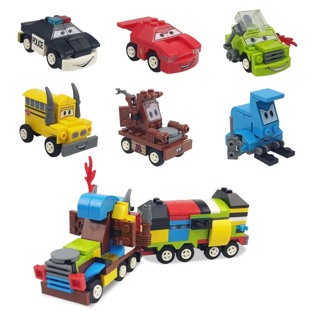 Anditoy eggs contain a bus to spark story-driven pretend play.