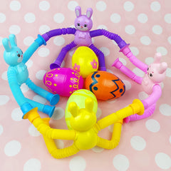 Anditoy bunny suction cup pop tubes pack 3 supports focus during calm moments