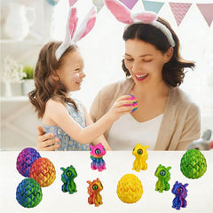 Anditoy dragon egg smooth surface for safe tactile play