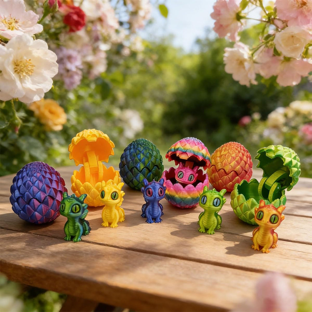 Anditoy dragon egg with toy inside showing hidden surprise for kids