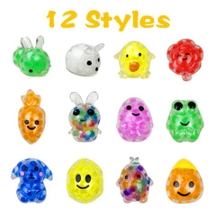 Anditoy Easter bunny stress ball provides tactile fun and fidget relief.