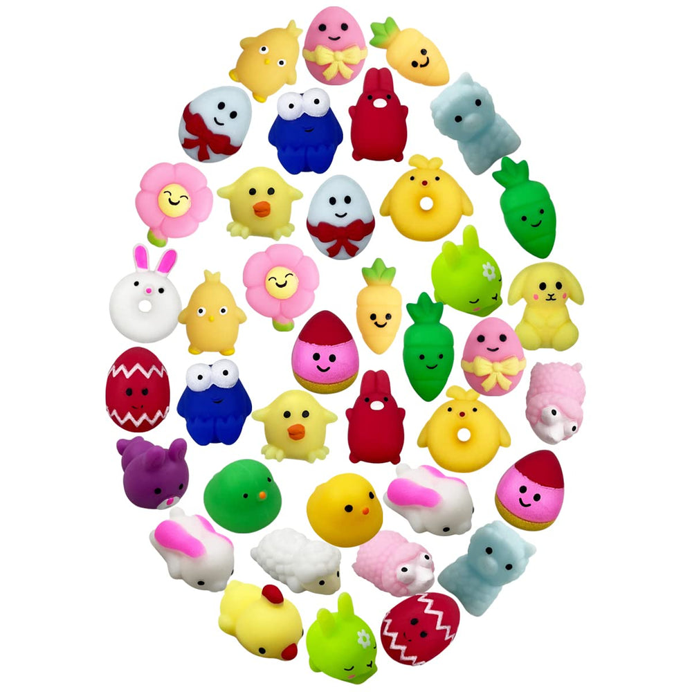Anditoy Easter Mochi Squishy carrot treats for tactile fun and Easter gifting.