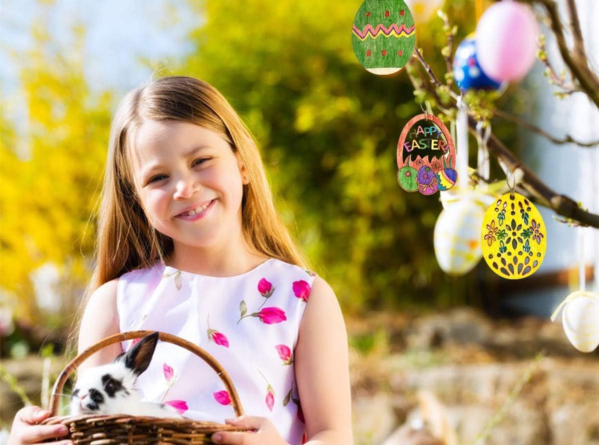 Anditoy color pens and ropes to complete charming hanging crafts