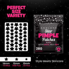 Andlane 280-pcs star patches in three sizes for versatile coverage