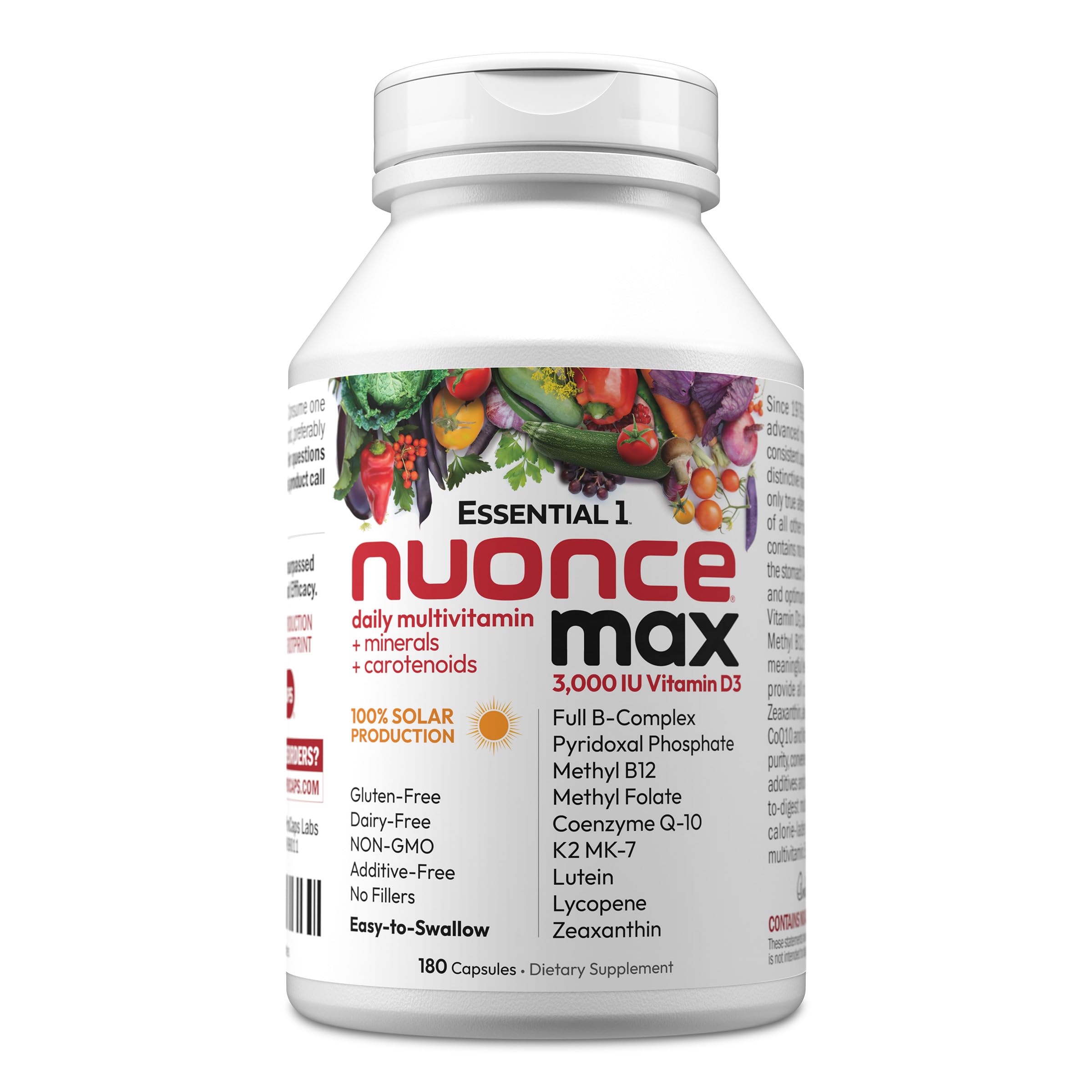 Andrew Lessman NuOnce Max bottle front showing high-potency daily multivitamin