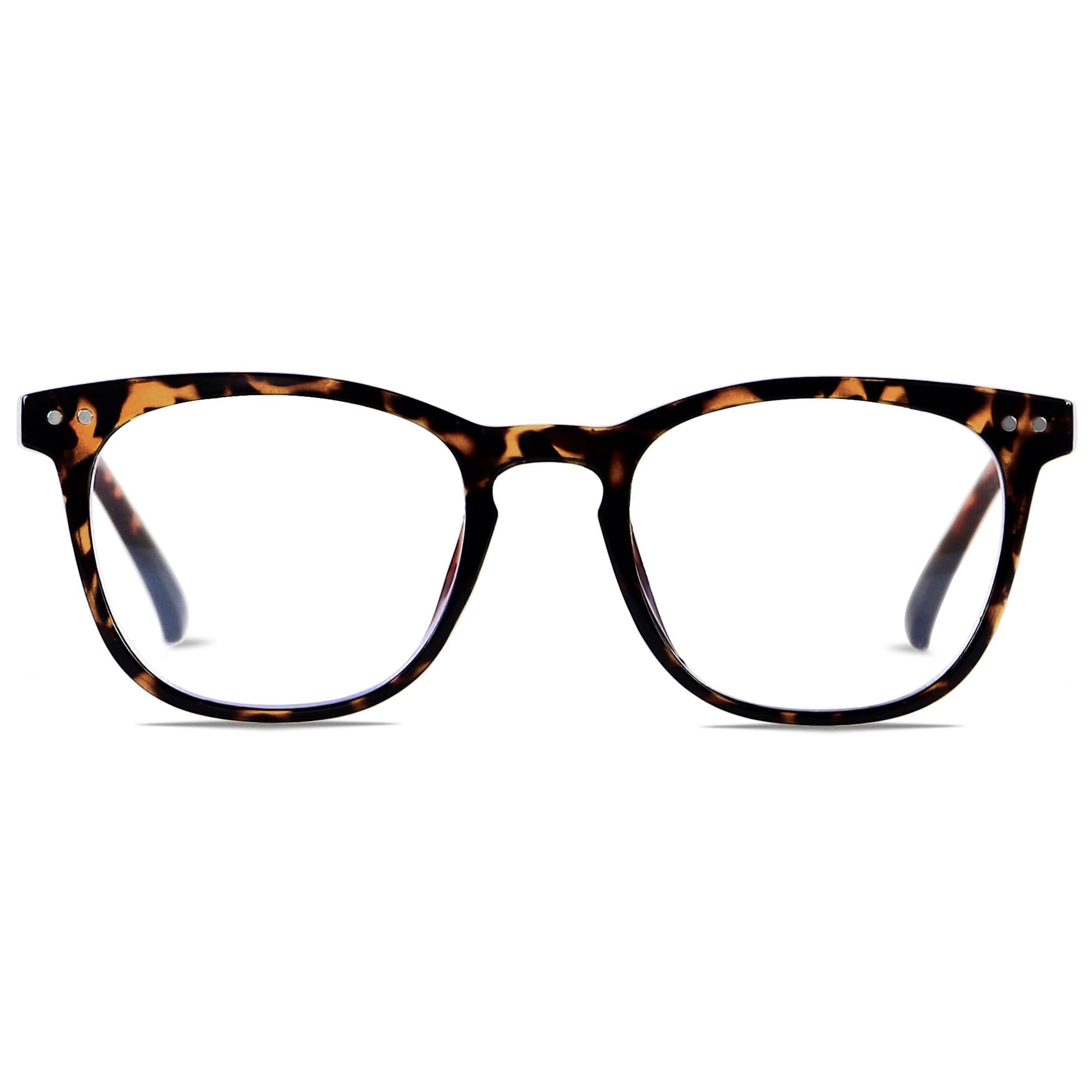 ANDWOOD blue light glasses for small-face square frame with comfortable wear