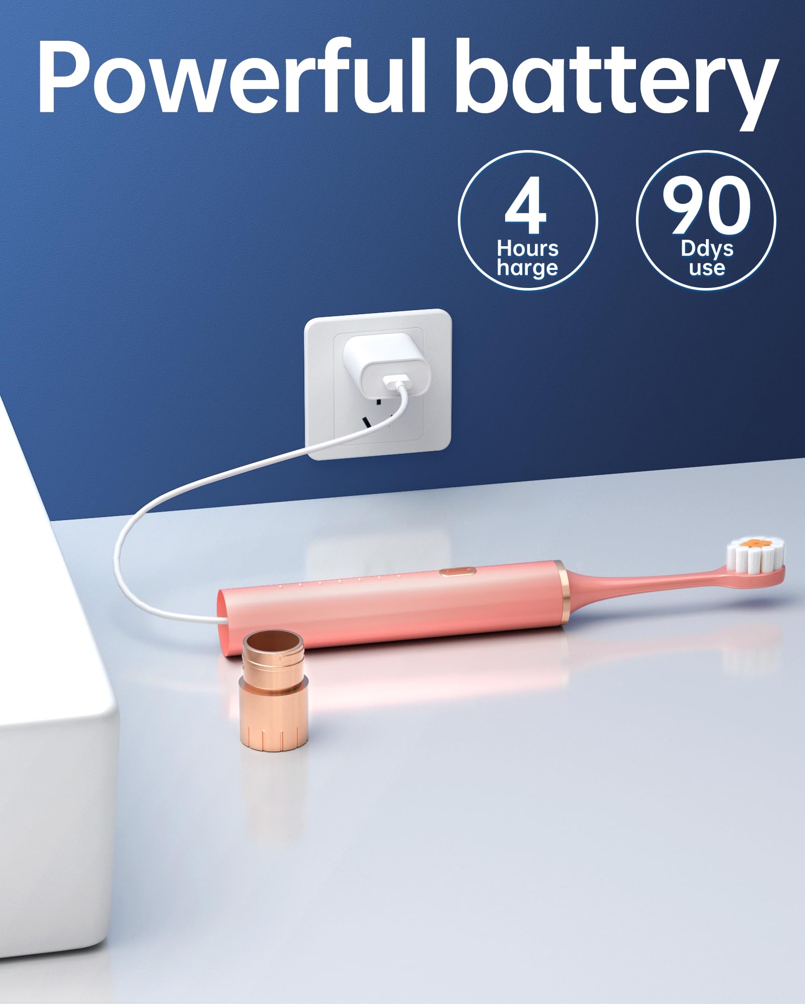 Aneebart fast charge in 2 hours enabling up to 30 days use.