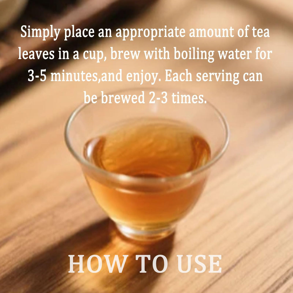 ANEFOSE Loose leaf infusion releases rich color and inviting scent.