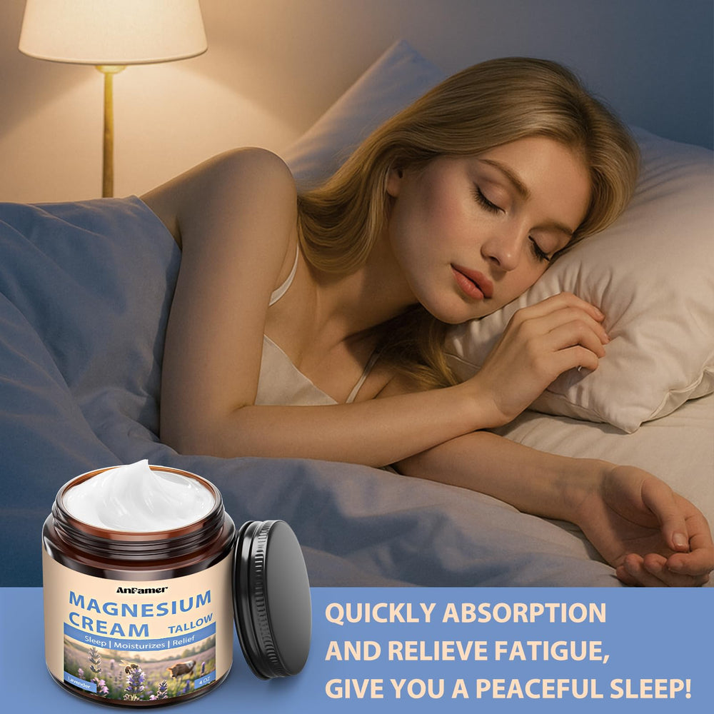 AnFamer family friendly magnesium cream safe for kids